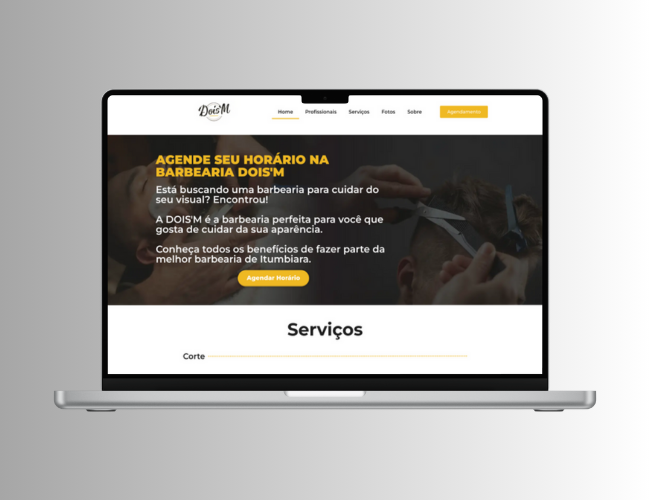 Loja Virtual Produtos Digitais - Barbearia Dois M 3